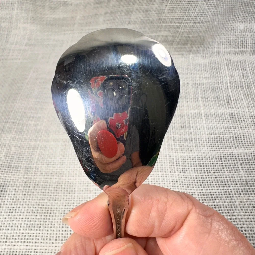 Oneida Distinction Deluxe Stainless Sherbrooke Sugar Shell Spoon 6 Inch HH‎